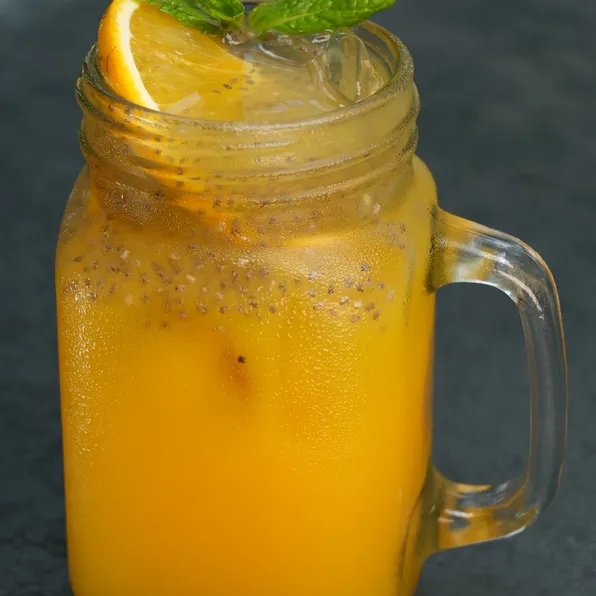 Chia Seeds Orange Juice