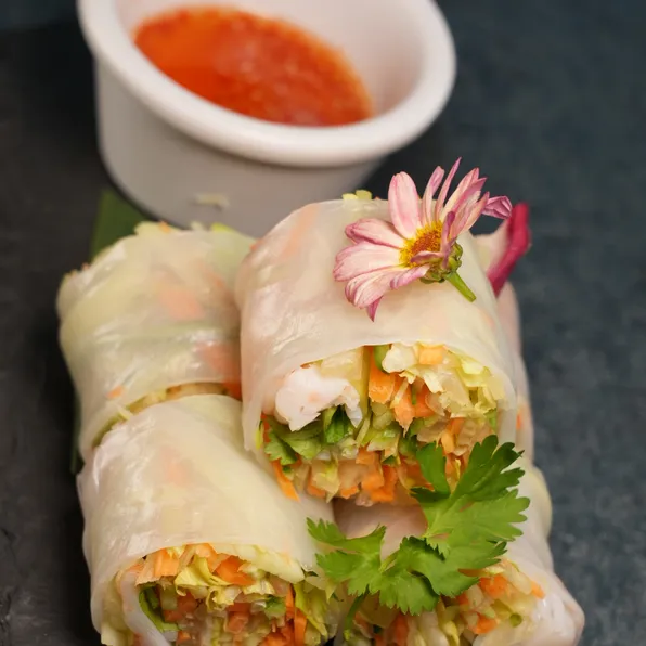 Kids Vietnamese Shrimp Rolls