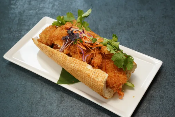 Vietnamese Pesto Basa Fish Sandwich - 6 inch